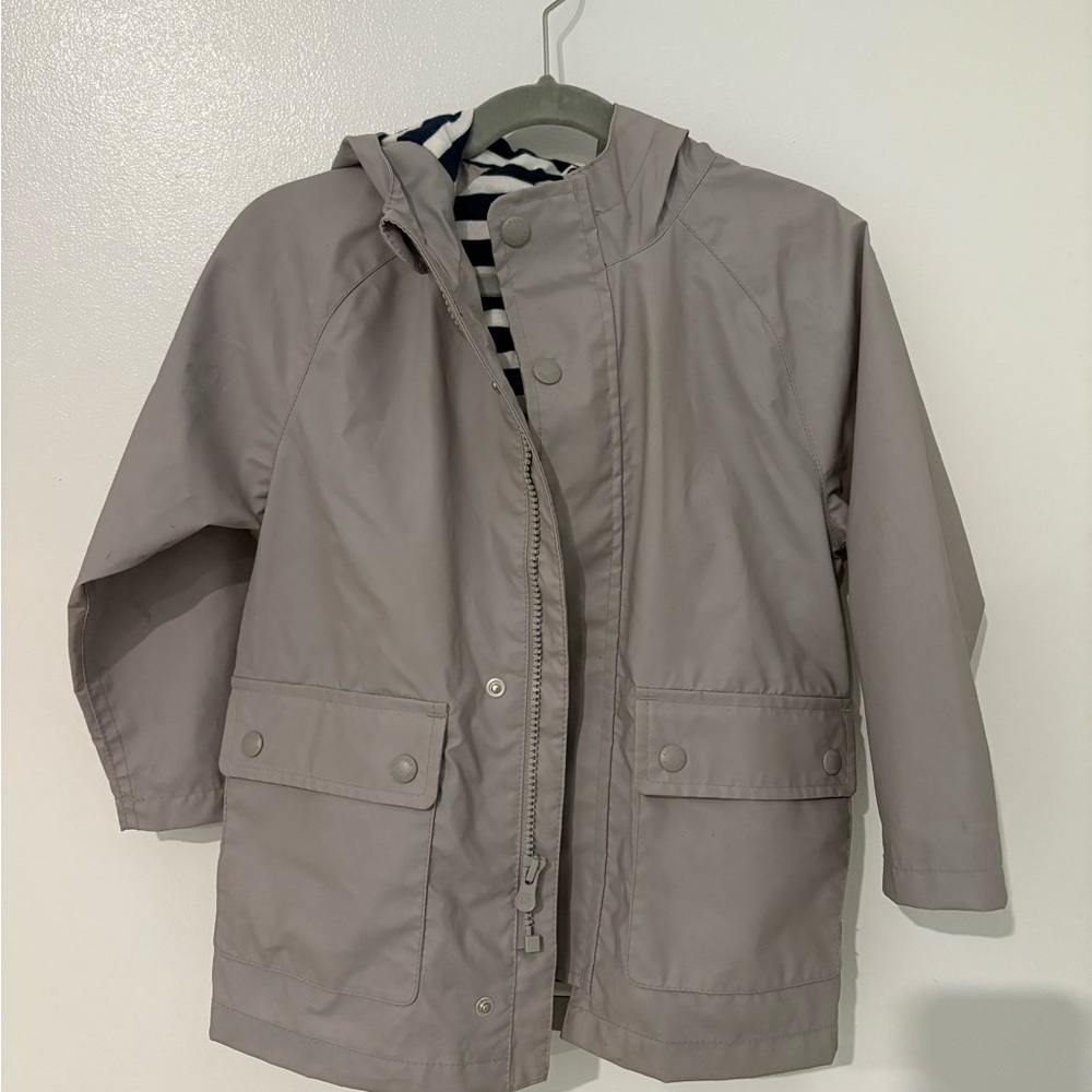 GAP Kids Light Gray Raincoat